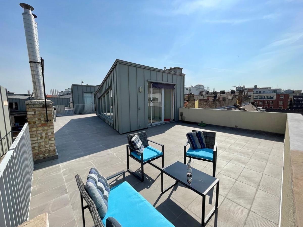 Penthouse W Private Rooftop And Free Parking Budapest Exterior foto