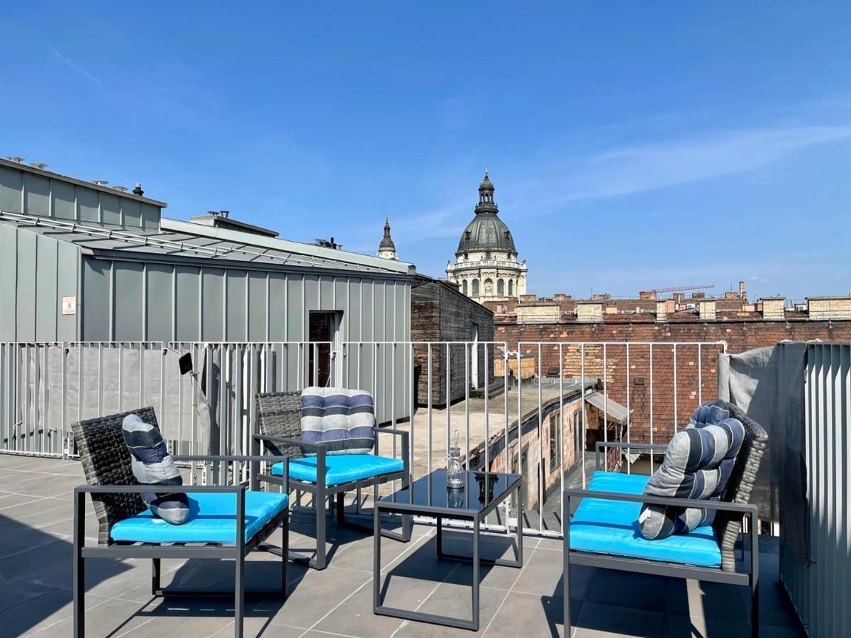 Penthouse W Private Rooftop And Free Parking Budapest Exterior foto
